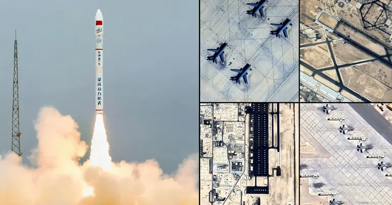 মহাকাশে কক্ষপথে থাকা চীনের স্যাটালাইট